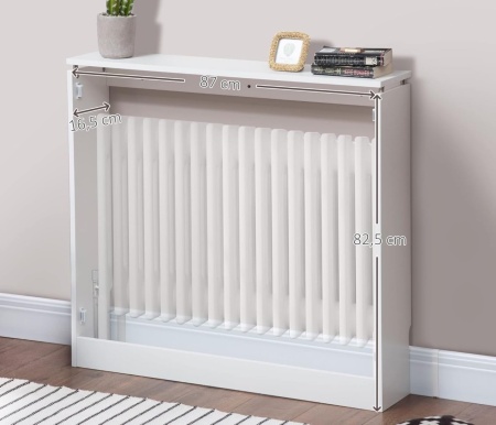 MDCA202 - Masca de calorifer, 60/90 cm, protectie radiator alba - Img 5