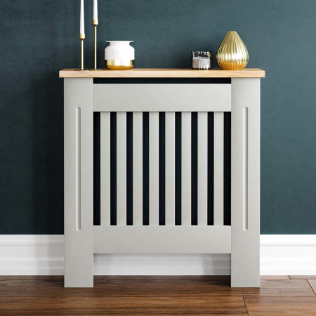 MDCG1 - Masca de calorifer, protectie radiator Gri - Maro - 78/152/172 cm - Img 7