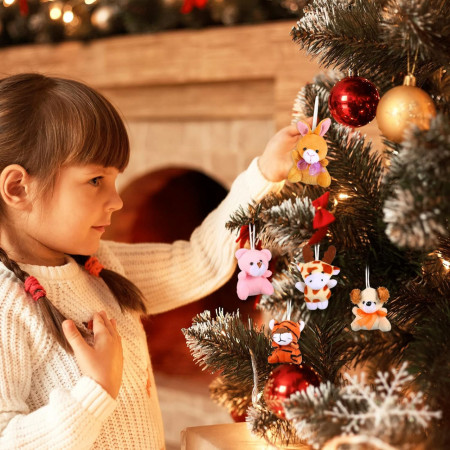 CADV22 - Calendar Advent Copii - Plush, 24 Surprize pentru Craciun - Img 6