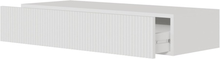 MAA42 - Masuta Consola suspendata Alba, 90 / 110 cm, masa de toaleta cu 1 / 2 sertar(e), cosmetica machiaj, vanity - Img 9