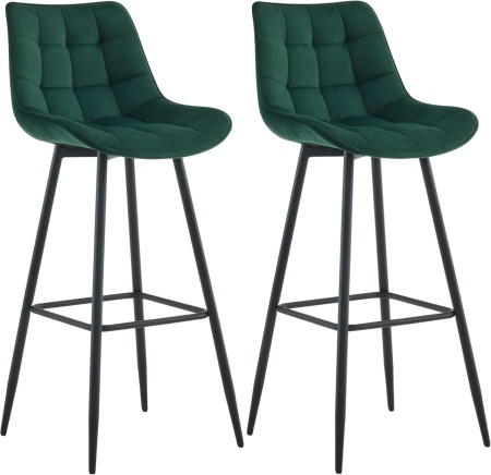 SCB208 - Set 2x Scaune Bar - Negru / Gri / Verde / Albastru / Maro - Img 4