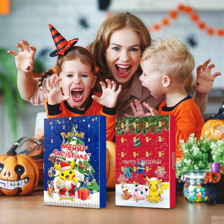 CADV9 - Calendar Advent Copii - Personaje, 24 Surprize pentru Craciun - Img 2