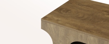 Masuta de cafea, 120 x 60 cm, masa canapea Maro - MCM4 - Img 2