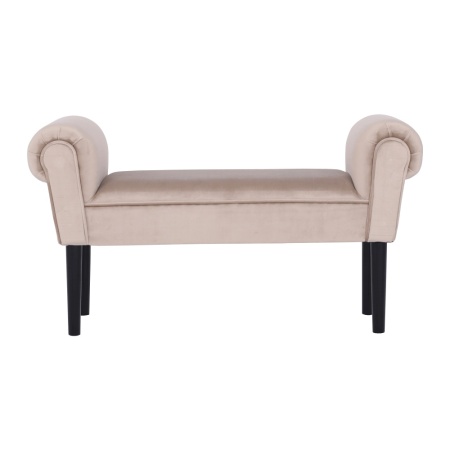 BAN609 - Bancuta 100 cm, bancheta, banca living, dormitor, hol - Gri deschis - Img 6