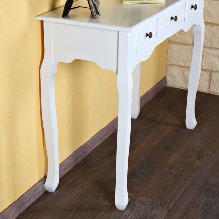 MAA12 - Masa alba toaleta cosmetica machiaj cu masuta vanity - Img 4