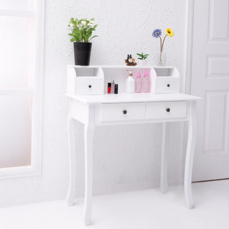 MAA7 - Masa Alba Toaleta 4 Sertare - Machiaj, Masuta Cosmetica