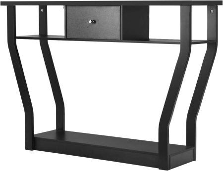 Masuta consola 120 cm Maro, Masa hol, cu sertar si rafturi - MACI18 - Img 4