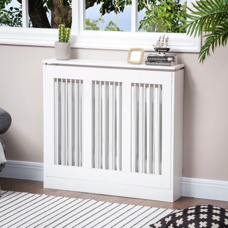 MDCA202 - Masca de calorifer, 60/90 cm, protectie radiator alba - Img 8