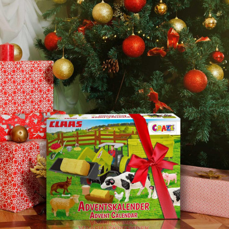 CADV6 - Calendar Advent Copii - Ferma, 24 Surprize pentru Craciun - Img 3
