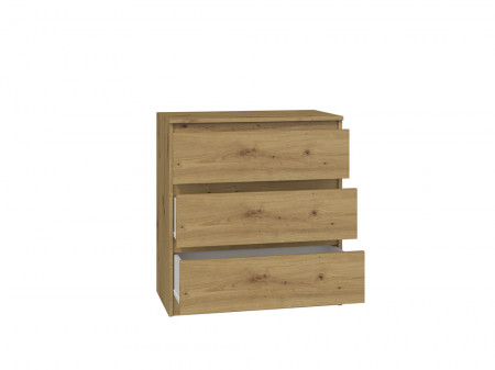 COM514 - Comoda 70 cm, pentru dormitor, living, dining, hol - Maro - Img 3