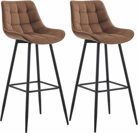 SCB208 - Set 2x Scaune Bar - Negru / Gri / Verde / Albastru / Maro - Img 2