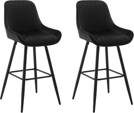 SCB209 - Set 2x Scaune Bar - Negru / Gri - Img 10