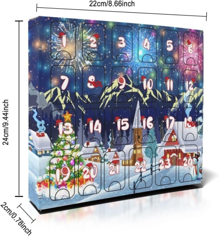 CADV13 - Calendar Advent Copii - Logica, 24 Surprize pentru Craciun - Img 2