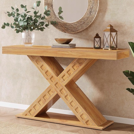MAM8 - Masa Consola, 140 cm, masuta hol, living, dining, dormitor - Maro