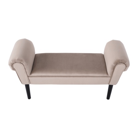 BAN609 - Bancuta 100 cm, bancheta, banca living, dormitor, hol - Gri deschis - Img 4