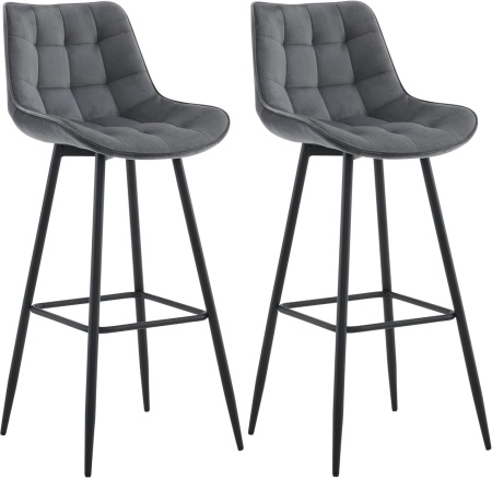 SCB208 - Set 2x Scaune Bar - Negru / Gri / Verde / Albastru / Maro - Img 6