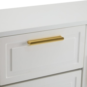 Pantofar Ingust, 120 cm sau 95 cm, pantofare, depozitare pantofi, mobilier hol - Alb - PANA207 - Img 5