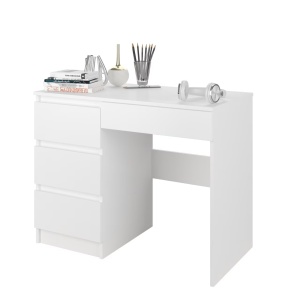 BIA503 - Masa de Birou 100 cm, office - Alb, Maro sau Crem - Img 2