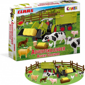 CADV6 - Calendar Advent Copii - Ferma, 24 Surprize pentru Craciun - Img 7