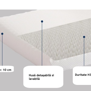 PACC3 - Pat Ursulet tapitat si extensibil,140 x 200 cm - patut copii, fetite / baieti - Catifea Crem - Img 10