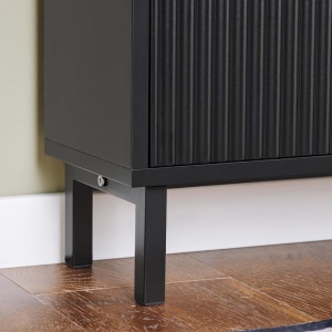 PANA28 - Pantofar 50 cm foarte ingust, 2 compartimente, pantofare, depozitare pantofi, mobilier hol - Alb sau Negru - Img 4