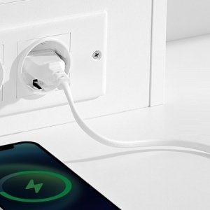 Masuta machiaj pentru Colt cu Oglinda LED si 8 Sertare pentru Cosmetice, Set Masa toaleta Alba, masuta cosmetica, vanity cu Priza si USB - SEA16 - Img 7