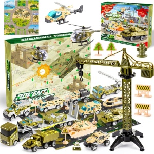 CADV4 - Calendar Advent Copii - Armata, 24 Surprize pentru Craciun