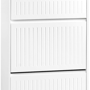 PANG8 - Pantofar 61 cm foarte ingust, 2 compartimente si sertar, pantofare, depozitare pantofi, mobilier hol - Gri / Alb / Negru - Img 6