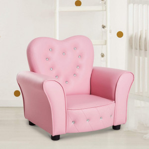 SCRC201 - Mini fotoliu, scaun, scaunel, divan Copii - Roz