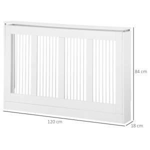 MDCA202 - Masca de calorifer, 60/90 cm, protectie radiator alba - Img 2