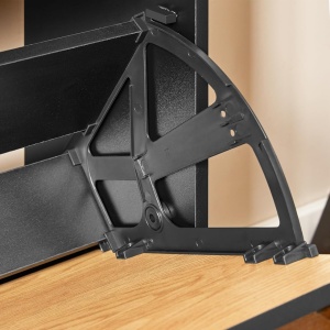 PANN4- Pantofar 62 cm ingust, 3 compartimente, pantofare, depozitare pantofi, mobilier hol - Negru - Maro - Img 4