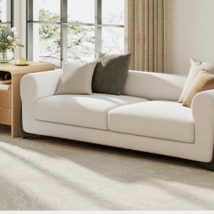 Set 2x Noptiere 55 x 40 x 60 cm, cu 2 sertare si raft, dormitor, Noptiere moderne cu Riflaj - NOM1 - Img 5