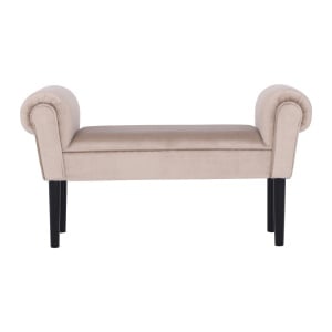 BAN609 - Bancuta 100 cm, bancheta, banca living, dormitor, hol - Gri deschis - Img 6