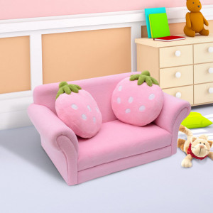 CARC202 - Mini canapea, divan Copii - Roz