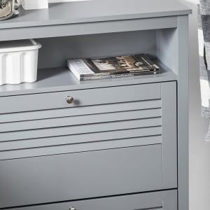 PANG10 - Pantofar 80 cm, pantofare, depozitare pantofi, mobilier hol - Gri - Img 6