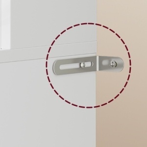 Masuta machiaj pentru Colt cu Oglinda LED si 8 Sertare pentru Cosmetice, Set Masa toaleta Alba, masuta cosmetica, vanity cu Priza si USB - SEA16 - Img 3