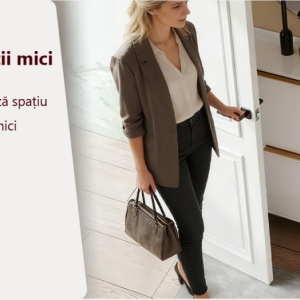Pantofar alb lucios, 100 cm foarte ingust, 4 compartimente, pantofare, depozitare pantofi, mobilier hol - PANA37 - Img 9