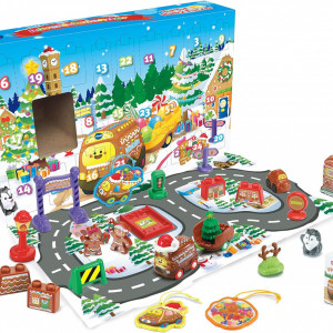 CADV3 - Calendar Advent Copii pentru bebelusi - Masinute VTech, 24 Surprize pentru Craciun - Img 2