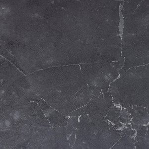 MCN8 - Masuta de cafea, 70 x 70 cm, cu raft, picioare metalice, blat cu Imitatie de Marmura - Negru - Img 6