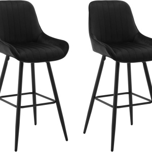 SCB209 - Set 2x Scaune Bar - Negru / Gri - Img 10