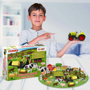 CADV6 - Calendar Advent Copii - Ferma, 24 Surprize pentru Craciun