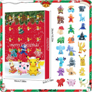 CADV9 - Calendar Advent Copii - Personaje, 24 Surprize pentru Craciun - Img 6