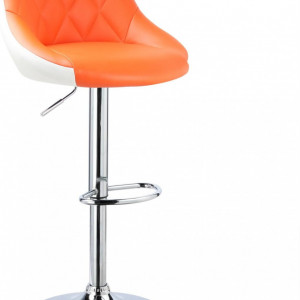 SCA213 - Scaun tapitat bar, imitatie de piele, inaltime sezut reglabila 60-82 cm - Diverse culori - Img 8