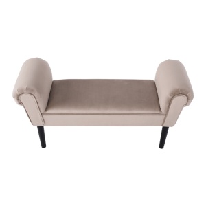 BAN609 - Bancuta 100 cm, bancheta, banca living, dormitor, hol - Gri deschis - Img 4