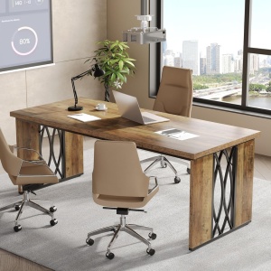 Masa de Birou, 200 cm, office Maro, masa sala conferinta, birou managerial - BIM6