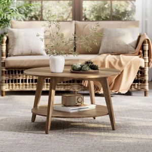 Masuta de cafea Rotunda 40 / 80 cm, masa canapea Maro - MCM1