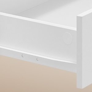 Masuta machiaj pentru Colt cu Oglinda LED si 8 Sertare pentru Cosmetice, Set Masa toaleta Alba, masuta cosmetica, vanity cu Priza si USB - SEA16 - Img 4