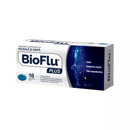 Bioflu Plus Ct*16cps Biofarm