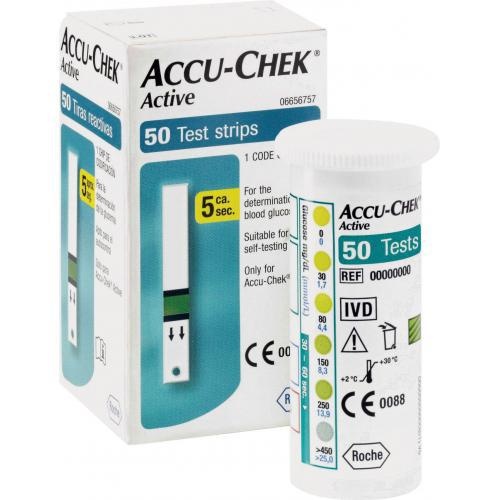 Teste Glicemie Accu-Chek Active Ctx50 Buc