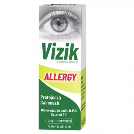Vizik Allergy, picături oftalmice, 10 ml, Zdrovit
